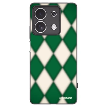 Picasee fekete szilikon tok az alábbi mobiltelefonokra Xiaomi Redmi Note 13 4G - Emerald Diamond