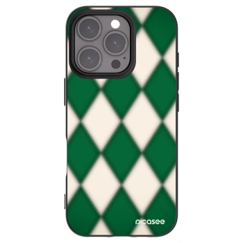 Picasee fekete szilikon tok az alábbi mobiltelefonokra Apple iPhone 16 Pro - Emerald Diamond