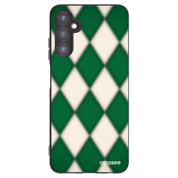 Picasee fekete szilikon tok az alábbi mobiltelefonokra Samsung Galaxy A05s A057G - Emerald Diamond