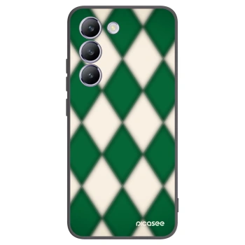 Picasee fekete szilikon tok az alábbi mobiltelefonokra Vivo V40 SE 5G - Emerald Diamond