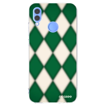 Picasee átlátszó szilikon tok az alábbi mobiltelefonokra Honor 10 Lite - Emerald Diamond