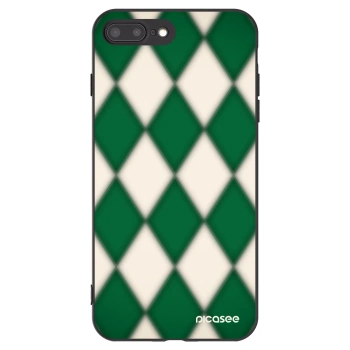 Picasee fekete szilikon tok az alábbi mobiltelefonokra Apple iPhone 8 Plus - Emerald Diamond