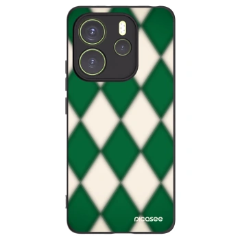 Picasee fekete szilikon tok az alábbi mobiltelefonokra Xiaomi Redmi Note 14 4G - Emerald Diamond
