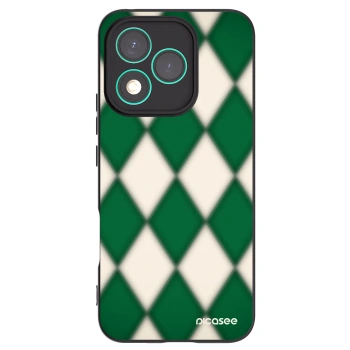 Picasee fekete szilikon tok az alábbi mobiltelefonokra Honor 400 Lite 5G - Emerald Diamond