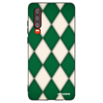 Picasee fekete szilikon tok az alábbi mobiltelefonokra Huawei P30 - Emerald Diamond