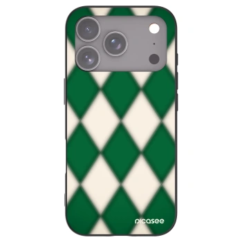 Picasee fekete szilikon tok az alábbi mobiltelefonokra Apple iPhone 17 Pro - Emerald Diamond