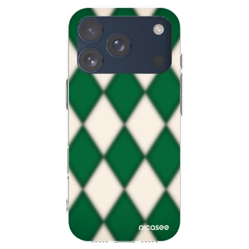 Picasee átlátszó szilikon tok az alábbi mobiltelefonokra Apple iPhone 17 Pro - Emerald Diamond