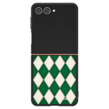 Szilikon tok erre a típusra Samsung Galaxy Z Flip7 5G - Emerald Diamond
