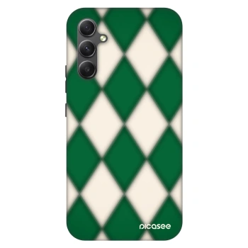 Szilikon tok erre a típusra Samsung Galaxy A34 5G A346B - Emerald Diamond