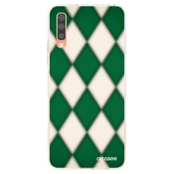 Picasee átlátszó szilikon tok az alábbi mobiltelefonokra Samsung Galaxy A70 A705F - Emerald Diamond