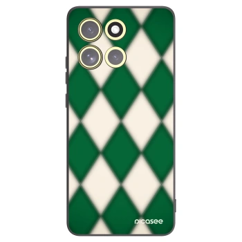 Picasee fekete szilikon tok az alábbi mobiltelefonokra Motorola Moto G86 5G - Emerald Diamond
