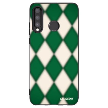 Picasee fekete szilikon tok az alábbi mobiltelefonokra Huawei P30 Lite - Emerald Diamond