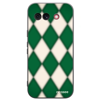 Picasee fekete szilikon tok az alábbi mobiltelefonokra Google Pixel 10a - Emerald Diamond