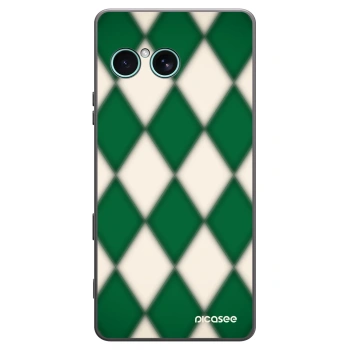 Picasee fekete szilikon tok az alábbi mobiltelefonokra Sony Xperia 10 VII - Emerald Diamond