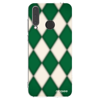 Picasee átlátszó szilikon tok az alábbi mobiltelefonokra Honor 20 Lite - Emerald Diamond