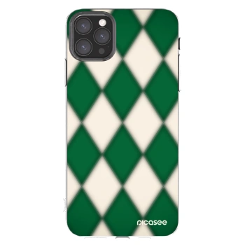 Picasee átlátszó szilikon tok az alábbi mobiltelefonokra Apple iPhone 11 Pro Max - Emerald Diamond