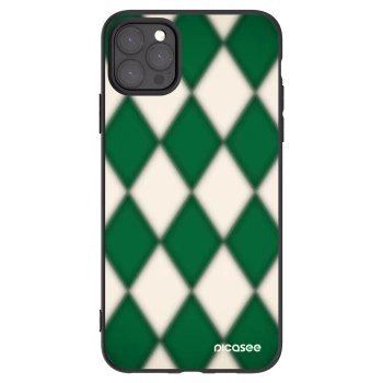 Picasee fekete szilikon tok az alábbi mobiltelefonokra Apple iPhone 11 Pro Max - Emerald Diamond