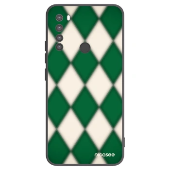 Picasee fekete szilikon tok az alábbi mobiltelefonokra Xiaomi Redmi Note 8 - Emerald Diamond