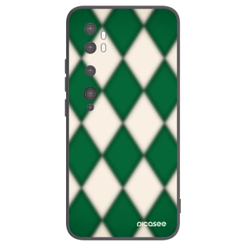 Picasee fekete szilikon tok az alábbi mobiltelefonokra Xiaomi Mi Note 10 (Pro) - Emerald Diamond