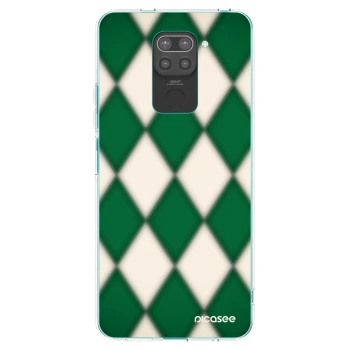 Picasee fekete szilikon tok az alábbi mobiltelefonokra Xiaomi Redmi Note 9 - Emerald Diamond