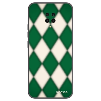 Picasee fekete szilikon tok az alábbi mobiltelefonokra Xiaomi Redmi Note 9S - Emerald Diamond