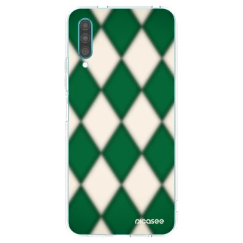 Picasee átlátszó szilikon tok az alábbi mobiltelefonokra Samsung Galaxy A30s A307F - Emerald Diamond
