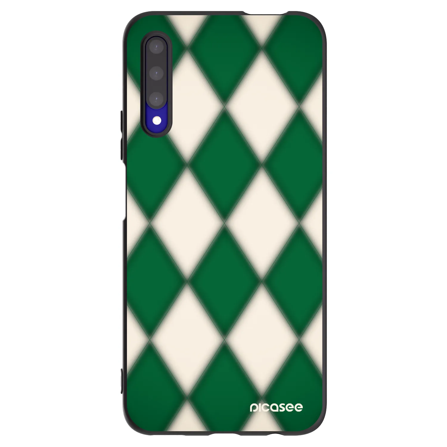 Picasee fekete szilikon tok az alábbi mobiltelefonokra Honor 9X Pro - Emerald Diamond