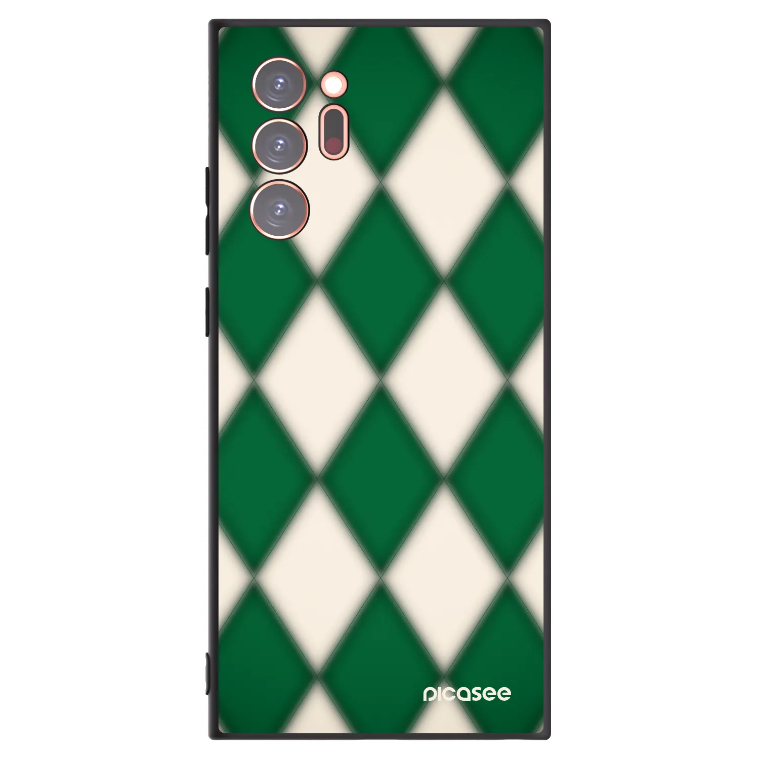 Picasee fekete szilikon tok az alábbi mobiltelefonokra Samsung Galaxy Note 20 Ultra - Emerald Diamond