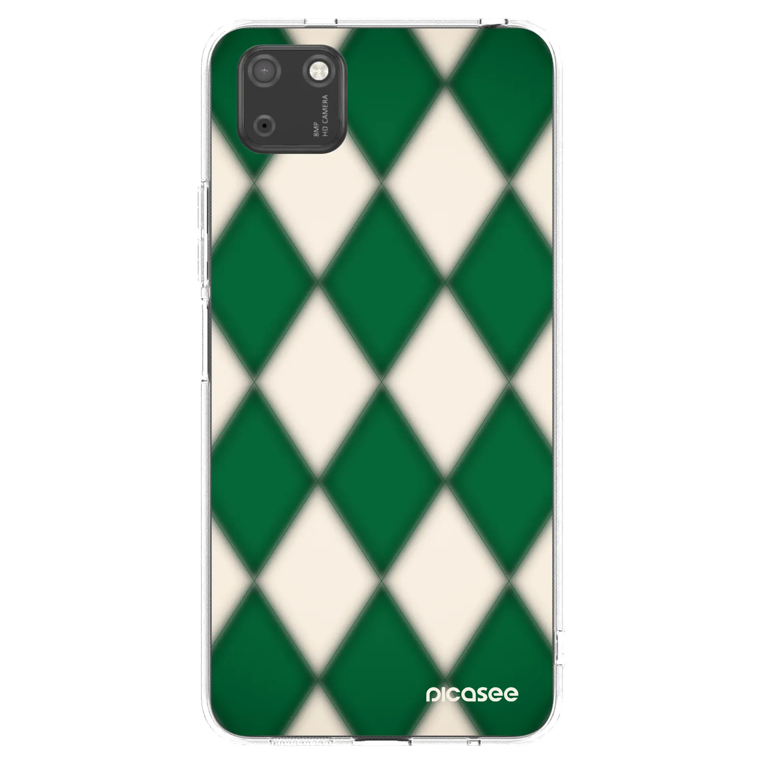 Picasee átlátszó szilikon tok az alábbi mobiltelefonokra Huawei Y5P - Emerald Diamond