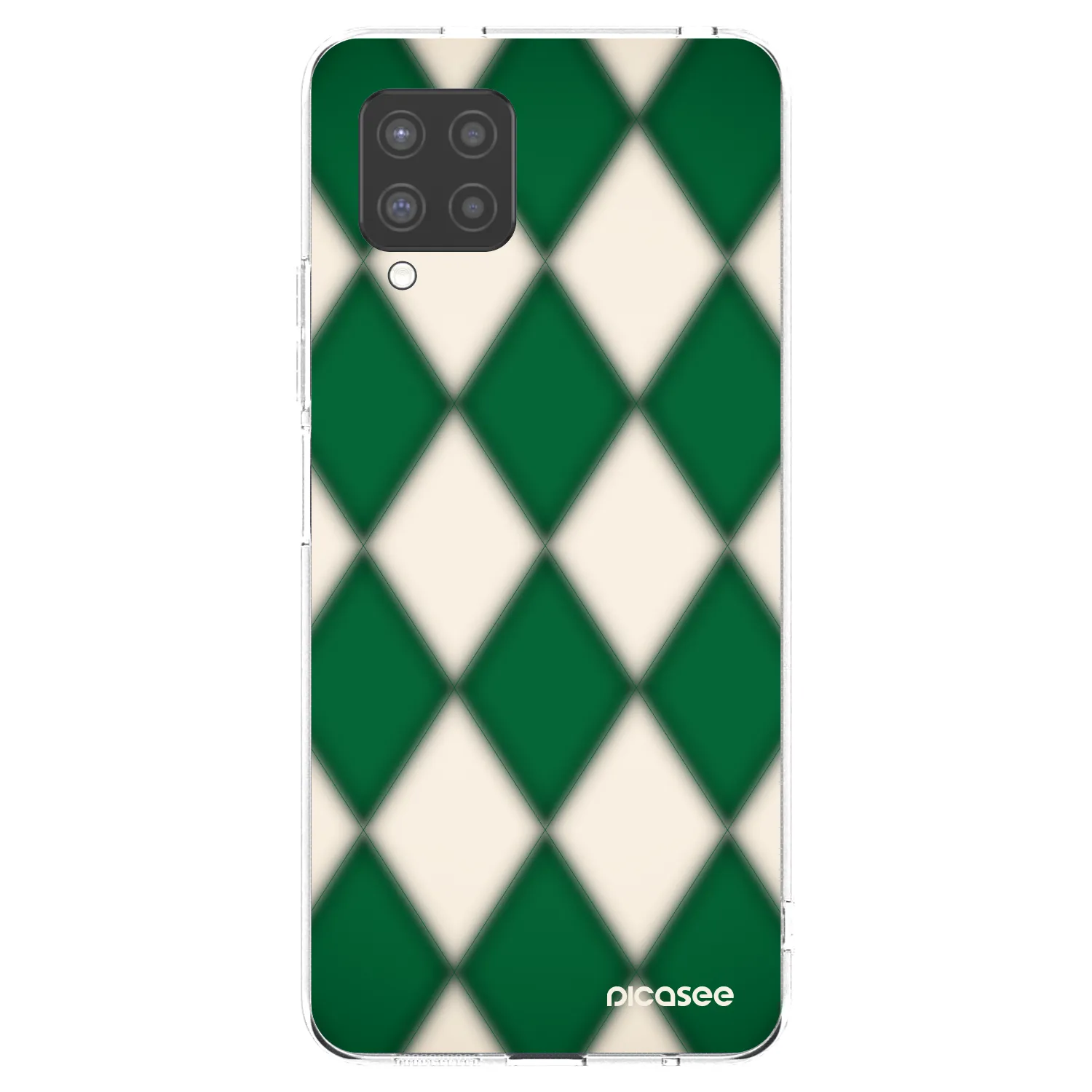 Picasee átlátszó szilikon tok az alábbi mobiltelefonokra Samsung Galaxy A42 A426B - Emerald Diamond
