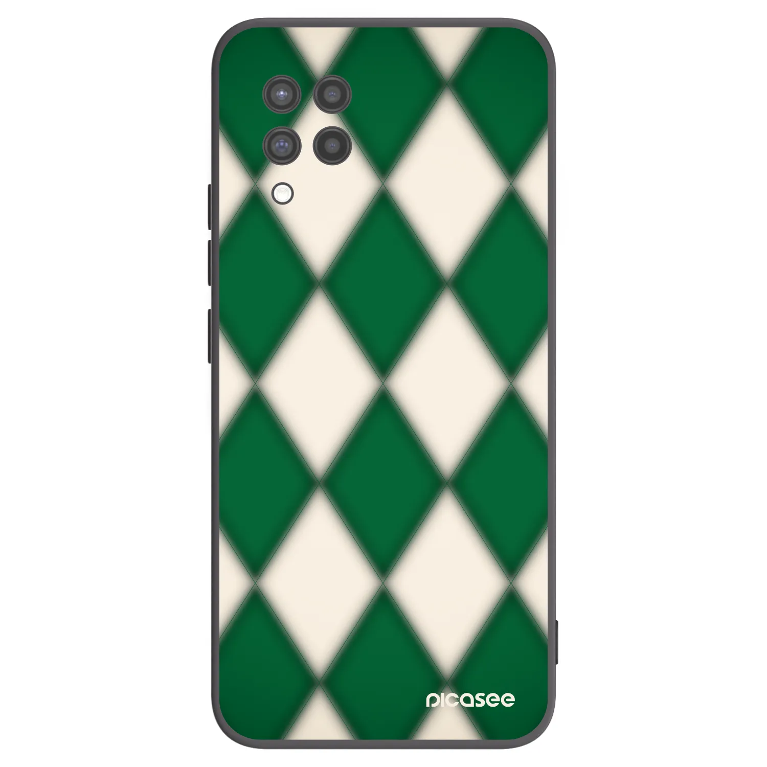 Picasee fekete szilikon tok az alábbi mobiltelefonokra Samsung Galaxy A42 A426B - Emerald Diamond