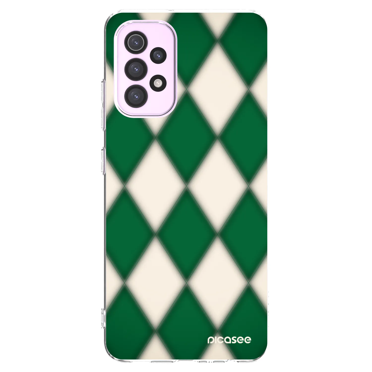 Picasee átlátszó szilikon tok az alábbi mobiltelefonokra Samsung Galaxy A32 5G A326B - Emerald Diamond