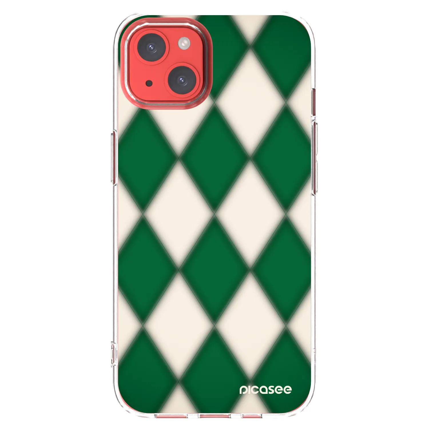 Picasee átlátszó szilikon tok az alábbi mobiltelefonokra Apple iPhone 13 - Emerald Diamond