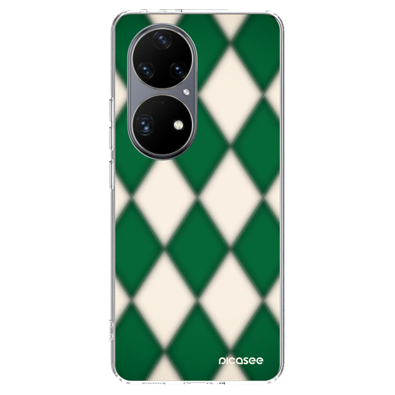 Picasee átlátszó szilikon tok az alábbi mobiltelefonokra Huawei P50 - Emerald Diamond