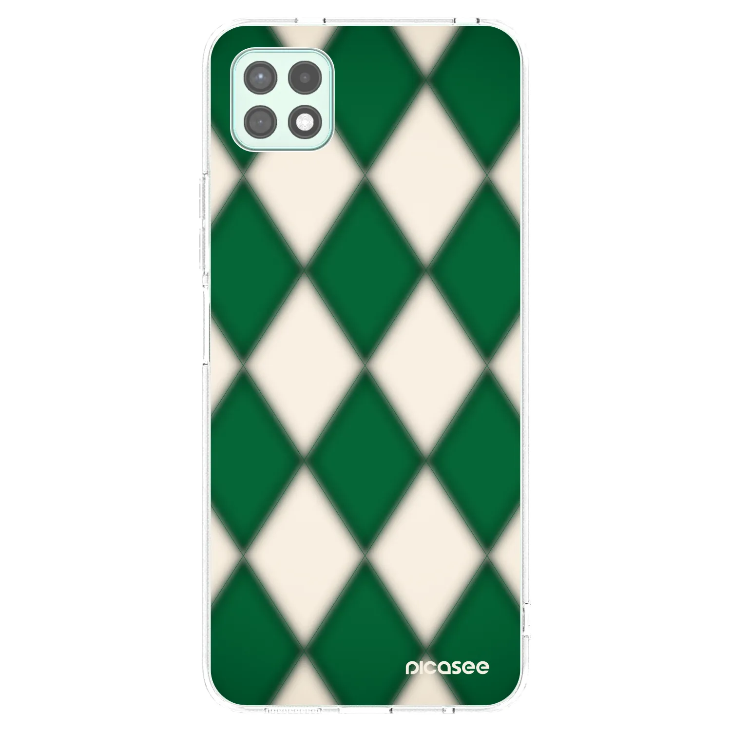 Picasee átlátszó szilikon tok az alábbi mobiltelefonokra Samsung Galaxy A22 A226B 5G - Emerald Diamond