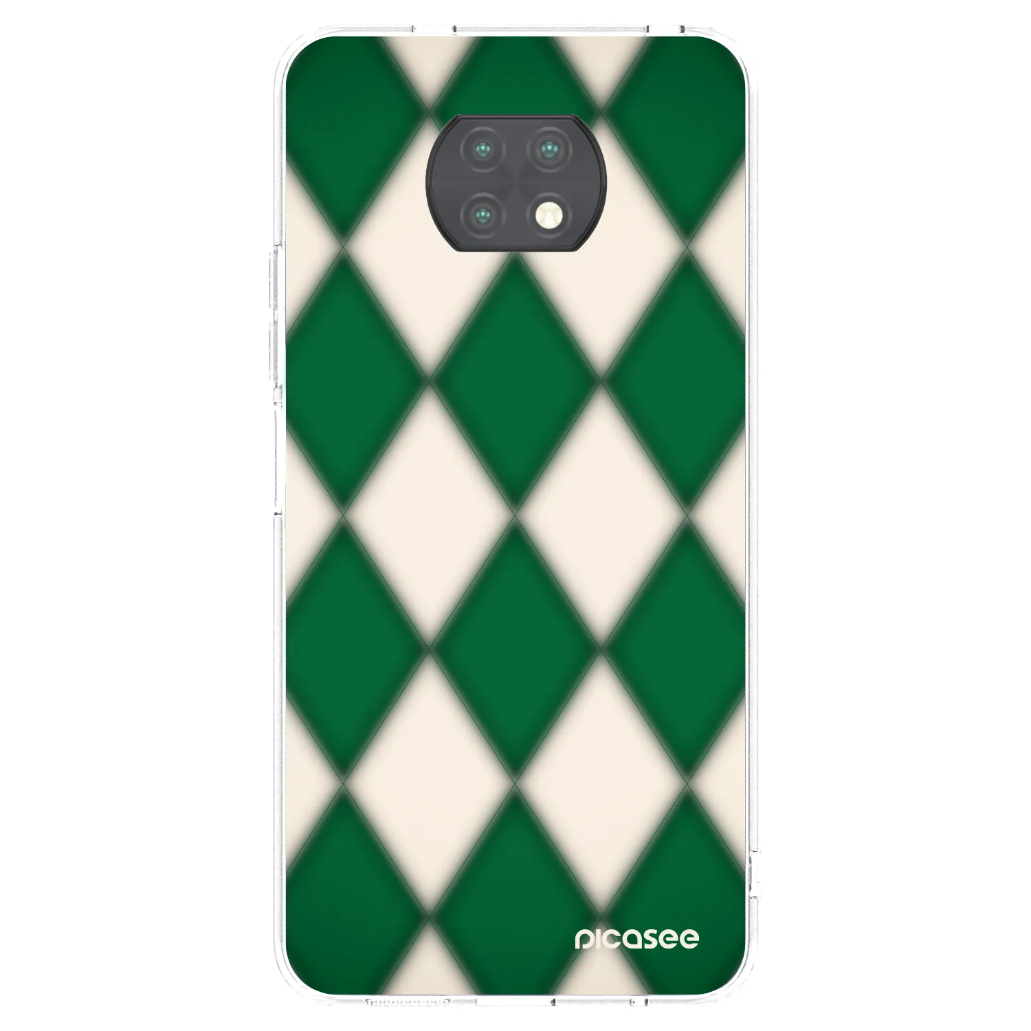 Picasee átlátszó szilikon tok az alábbi mobiltelefonokra Xiaomi Redmi Note 9T - Emerald Diamond