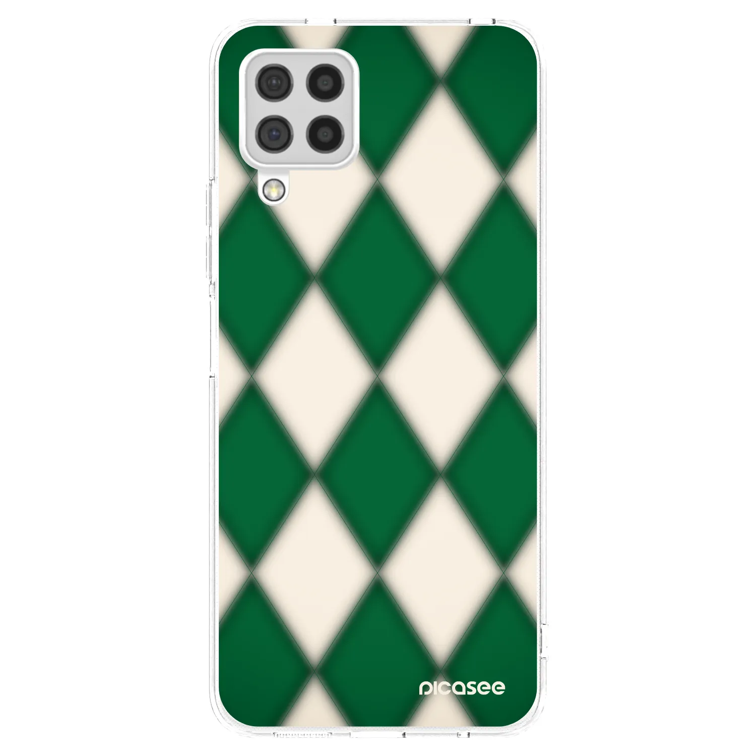 Picasee átlátszó szilikon tok az alábbi mobiltelefonokra Samsung Galaxy A22 A225F 4G - Emerald Diamond