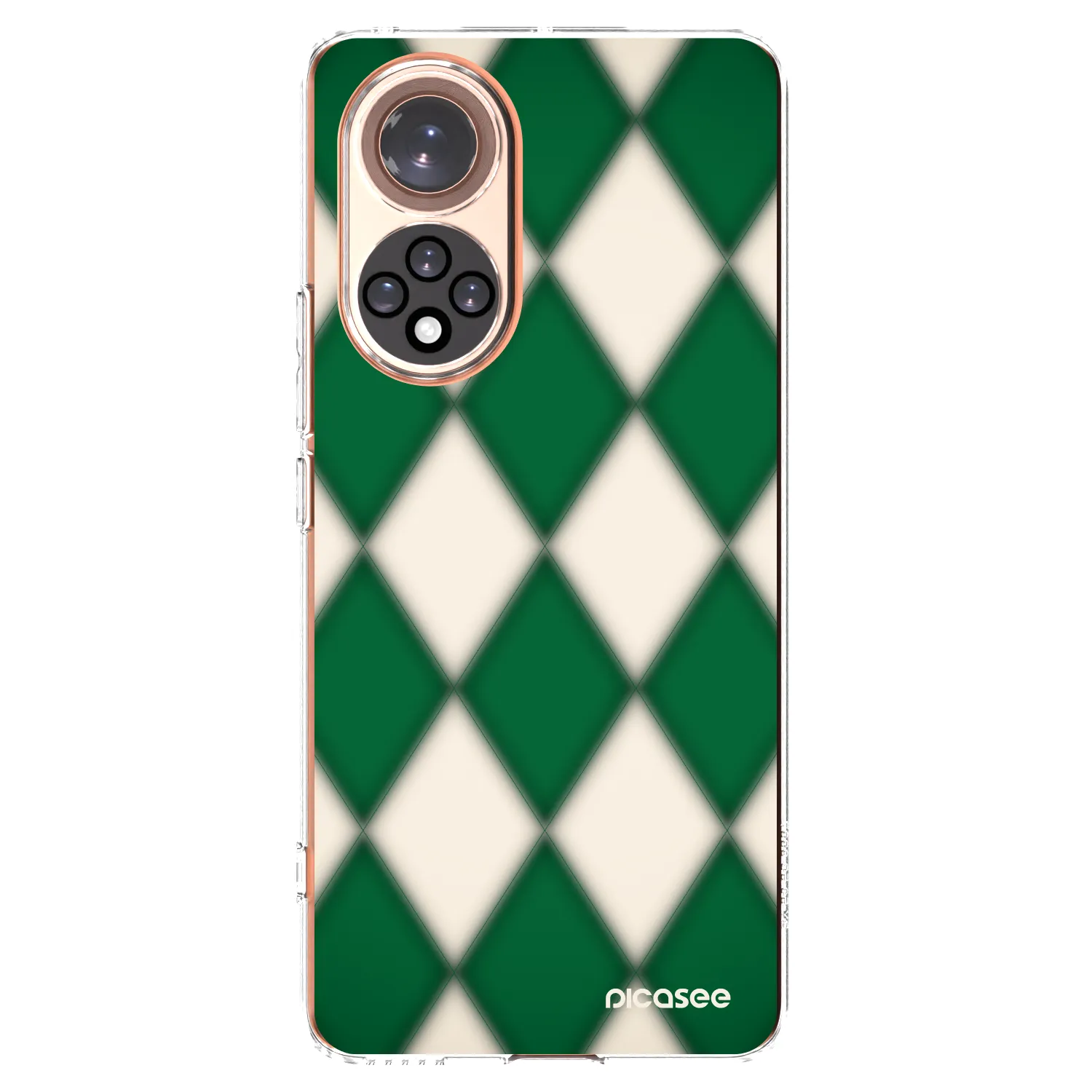 Picasee átlátszó szilikon tok az alábbi mobiltelefonokra Honor 50 5G - Emerald Diamond