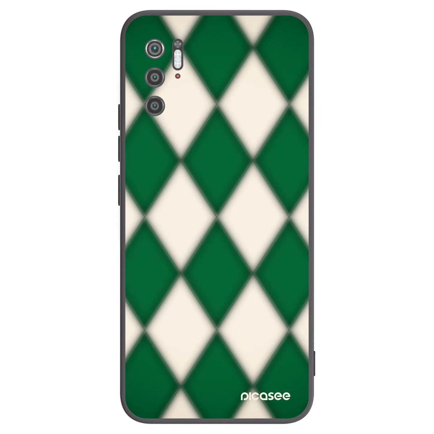 Picasee fekete szilikon tok az alábbi mobiltelefonokra Xiaomi Poco M3 Pro 5G - Emerald Diamond