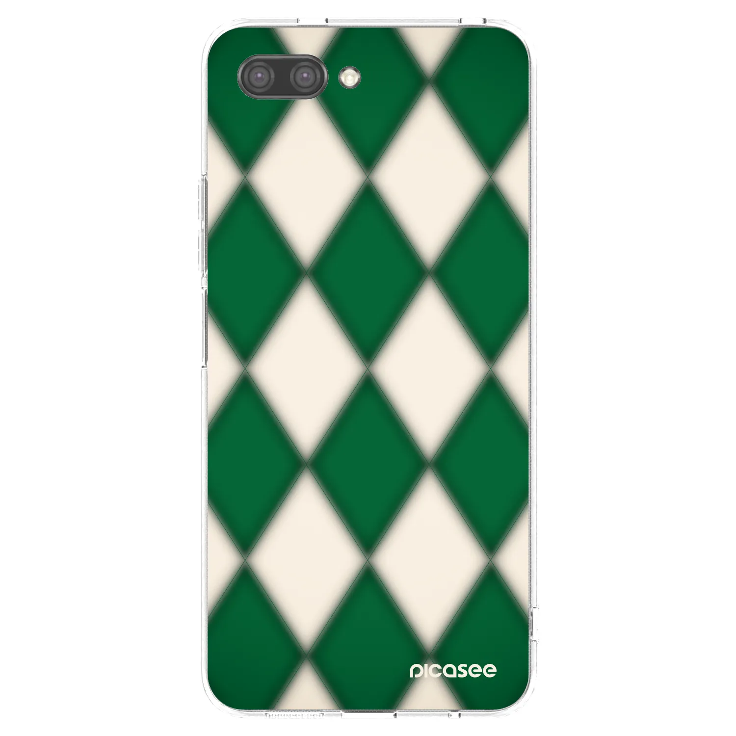 Picasee átlátszó szilikon tok az alábbi mobiltelefonokra Honor 10 - Emerald Diamond
