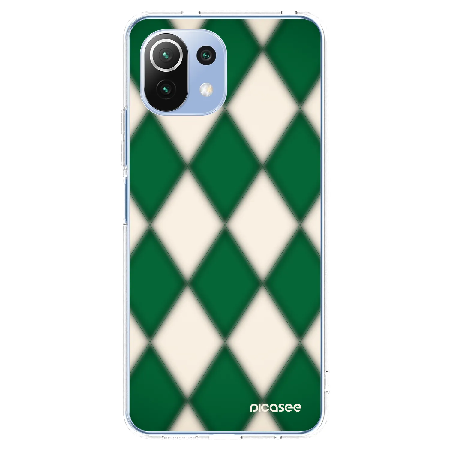 Picasee átlátszó szilikon tok az alábbi mobiltelefonokra Xiaomi 11 Lite 5G NE - Emerald Diamond