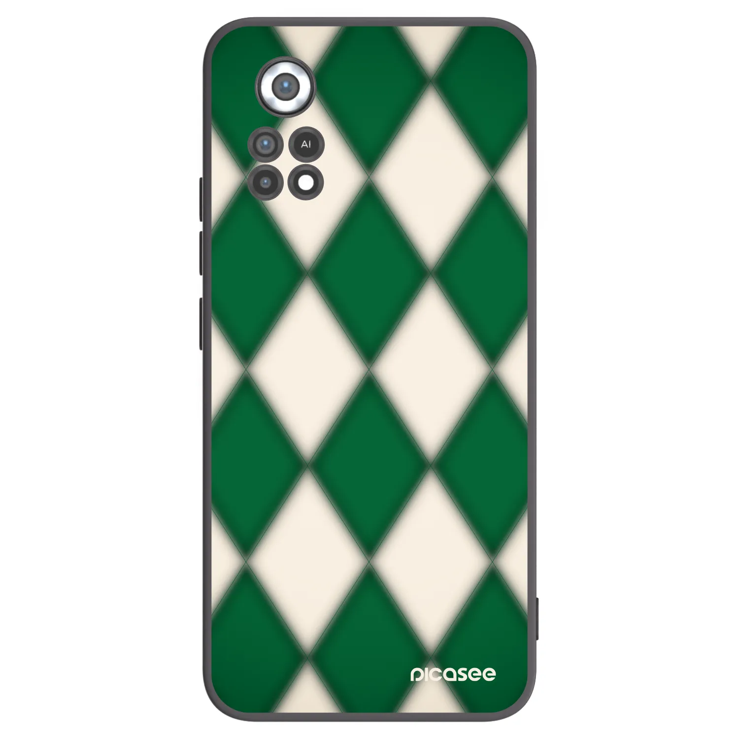 Picasee fekete szilikon tok az alábbi mobiltelefonokra Xiaomi Poco X4 Pro 5G - Emerald Diamond