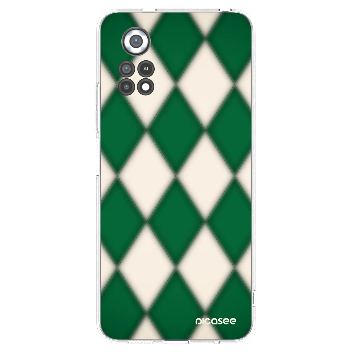 Picasee átlátszó szilikon tok az alábbi mobiltelefonokra Xiaomi Poco X4 Pro 5G - Emerald Diamond