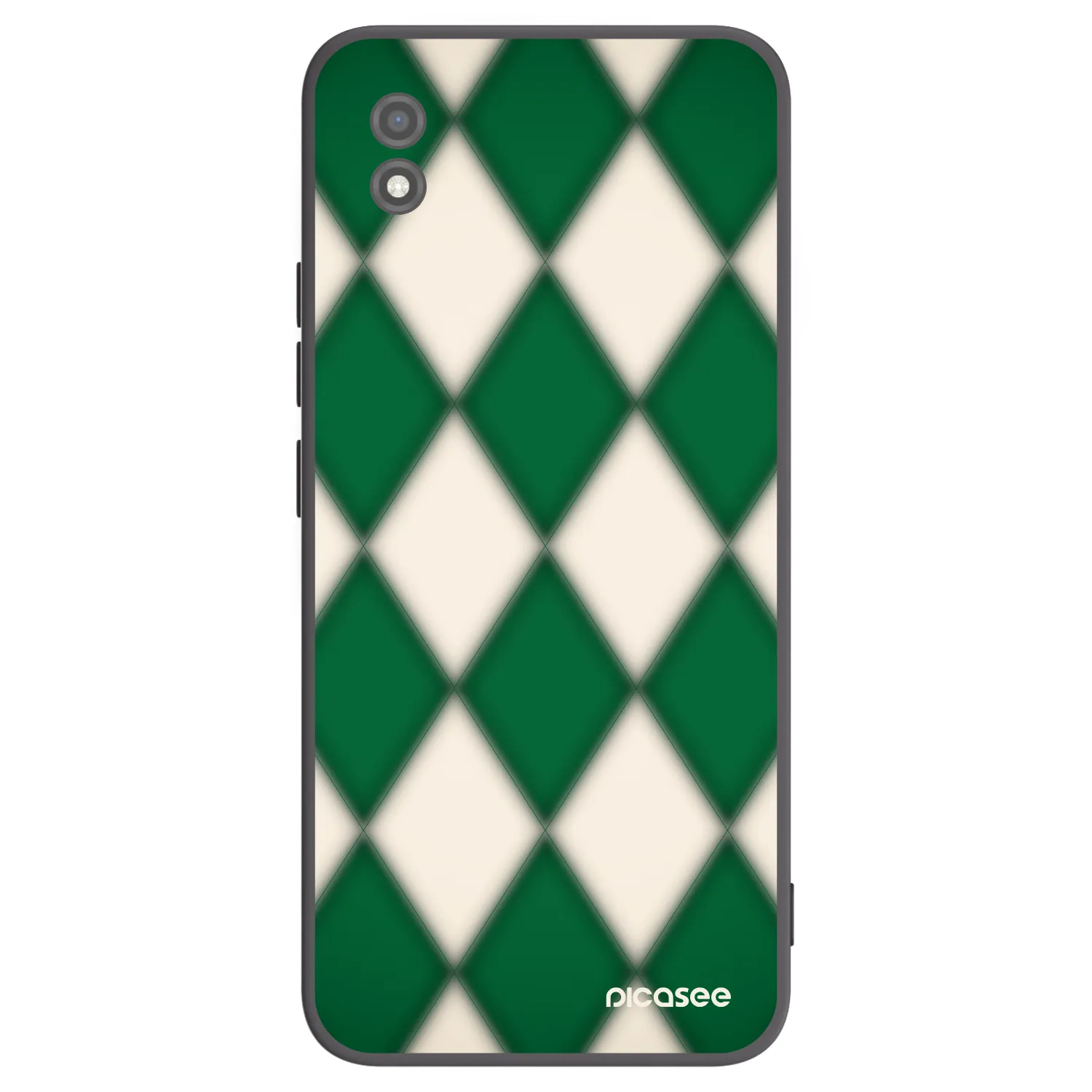 Picasee fekete szilikon tok az alábbi mobiltelefonokra Realme C11 (2021) - Emerald Diamond
