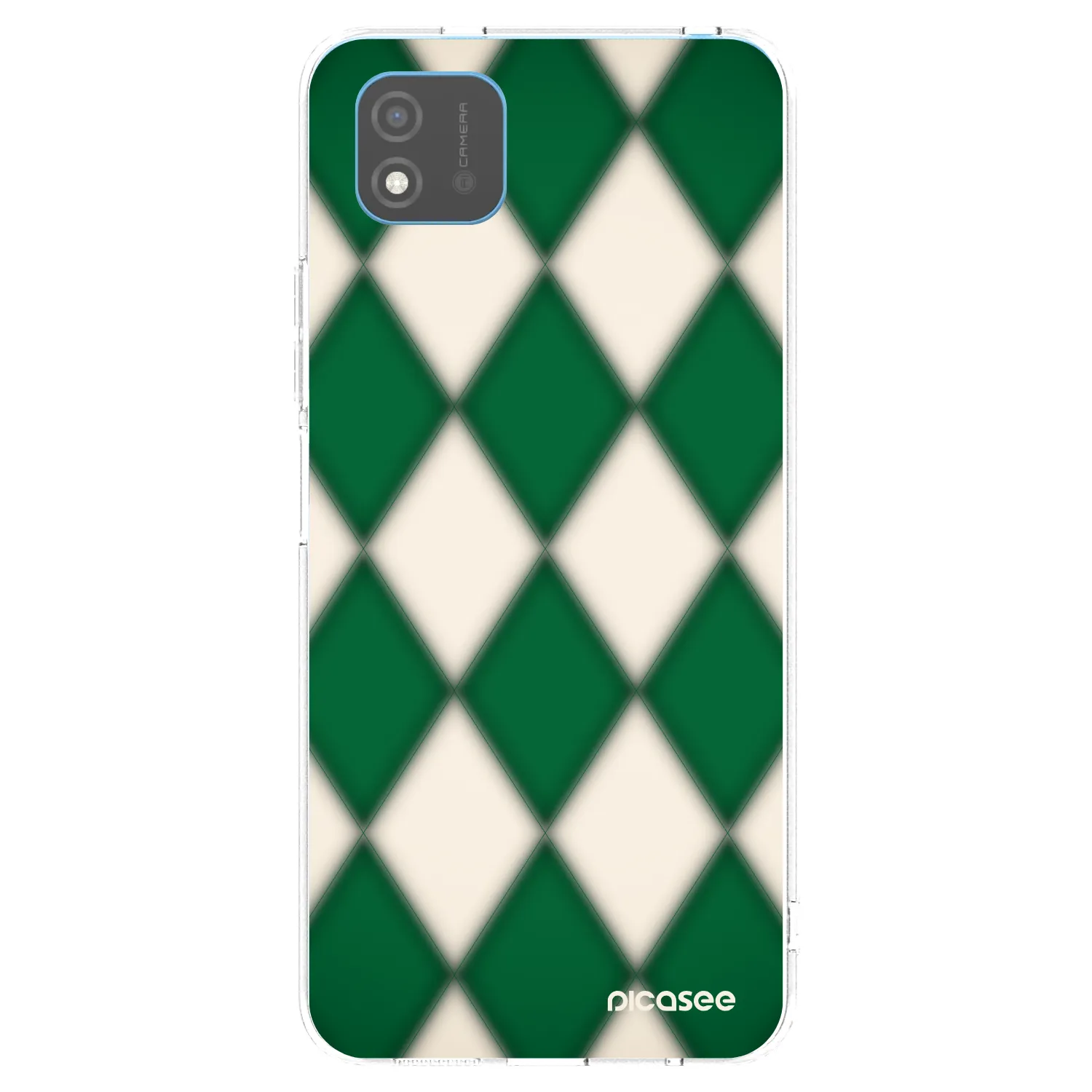 Picasee átlátszó szilikon tok az alábbi mobiltelefonokra Realme C11 (2021) - Emerald Diamond