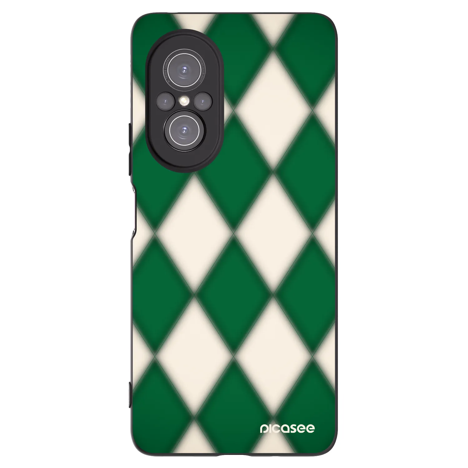 Picasee fekete szilikon tok az alábbi mobiltelefonokra Huawei Nova 9 SE - Emerald Diamond