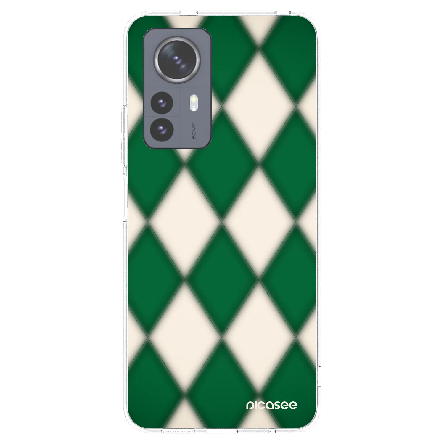 Picasee átlátszó szilikon tok az alábbi mobiltelefonokra Xiaomi 12 Pro - Emerald Diamond