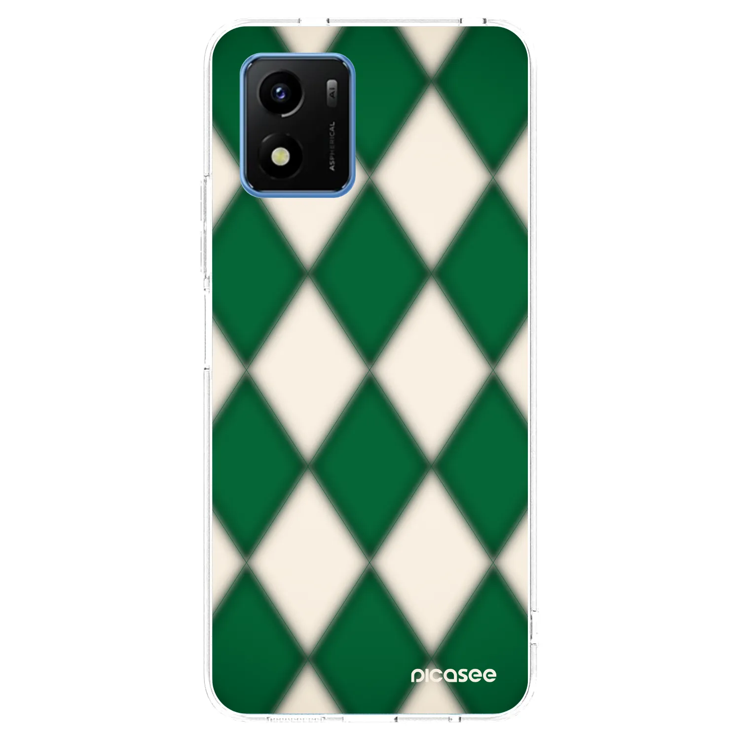 Picasee átlátszó szilikon tok az alábbi mobiltelefonokra Vivo Y01 - Emerald Diamond