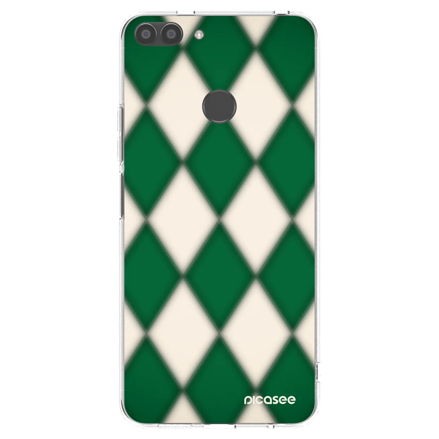 Picasee átlátszó szilikon tok az alábbi mobiltelefonokra Huawei P Smart - Emerald Diamond