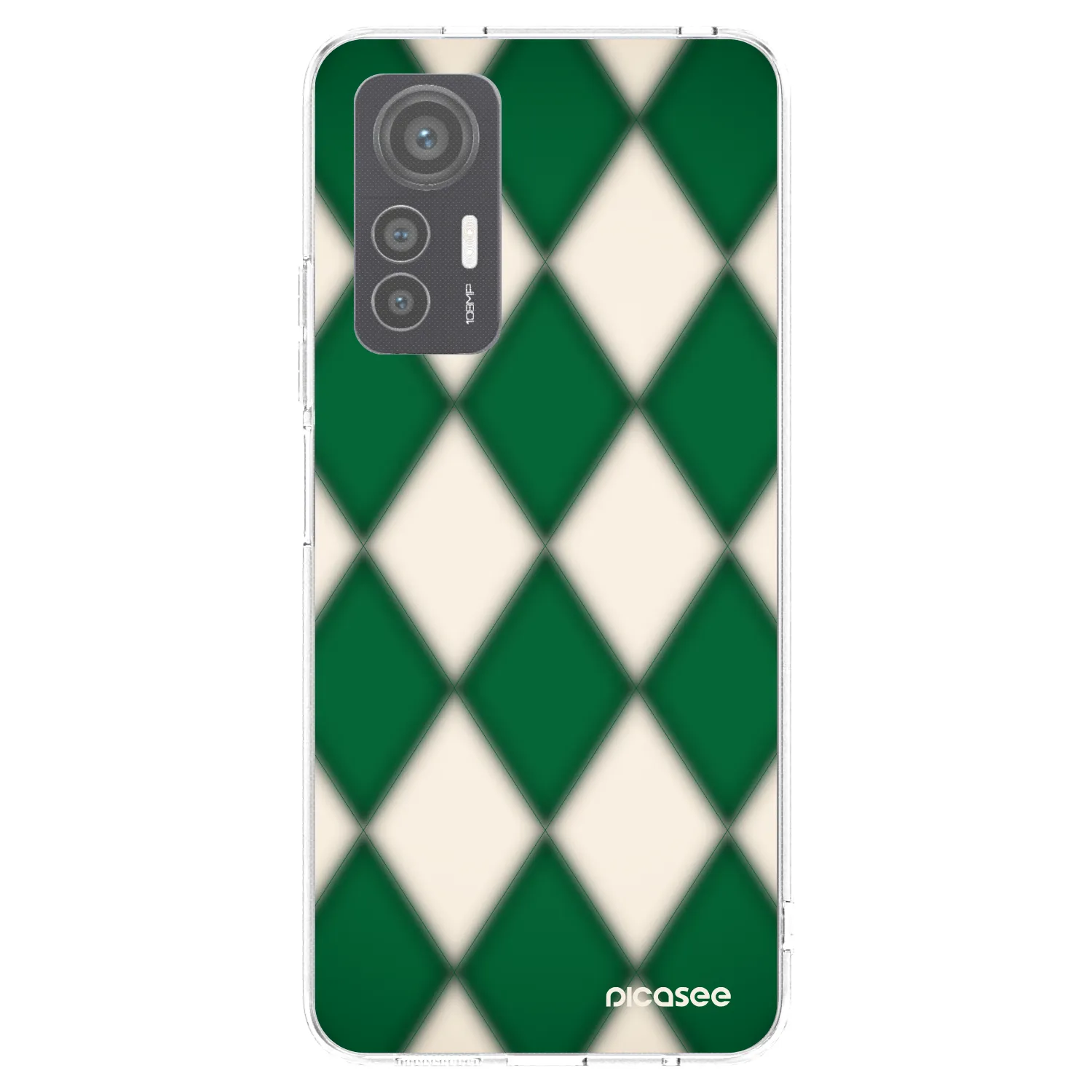 Picasee átlátszó szilikon tok az alábbi mobiltelefonokra Xiaomi 12 Lite - Emerald Diamond
